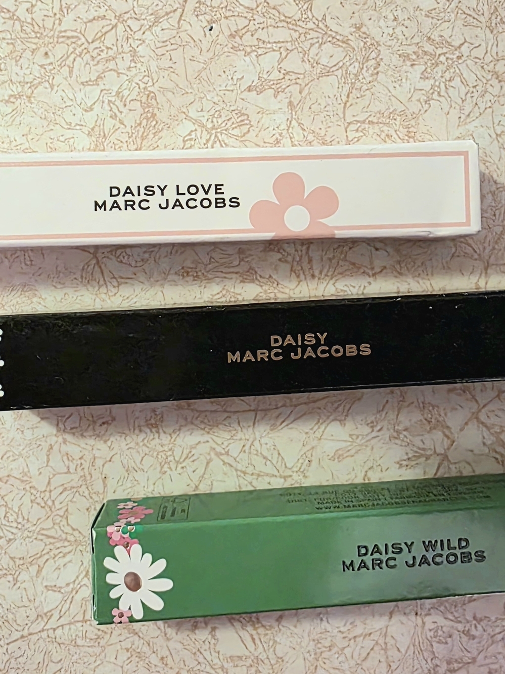 Marc Jacobs Daisy Trio Gift Boxes — Pink, Black, Green
